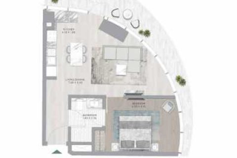 Apartment de 1 dormitorio en CANAL HEIGHTS  No. 108979 4