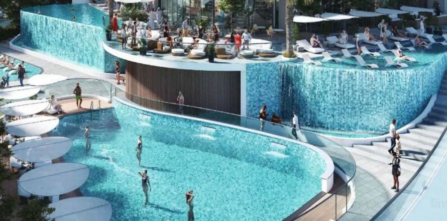 Квартира с 3 спальнями в Dubai Harbour, ОАЭ №141253