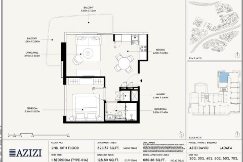 1 bedroom Apartment in Al Jaddaf, UAE No. 199838 4