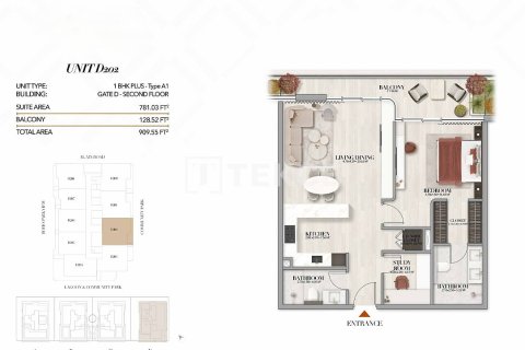 Apartment de 2 dormitorios en Mohammed Bin Rashid City, UAE No. 205446 31