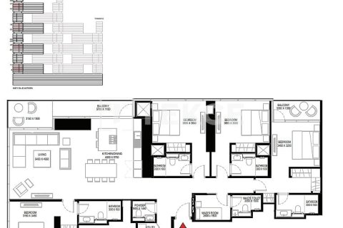Appartement de 4 chambres à Dubai, UAE No. 10433 12