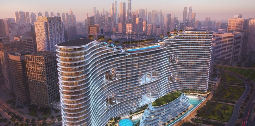 Apartment de 1 dormitorio en Business Bay, UAE No. 100331