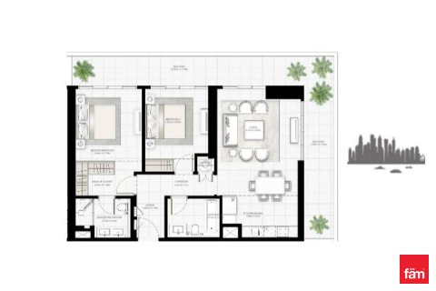 Penthouse de 2 dormitorios en Dubai Marina, UAE No. 116801 26