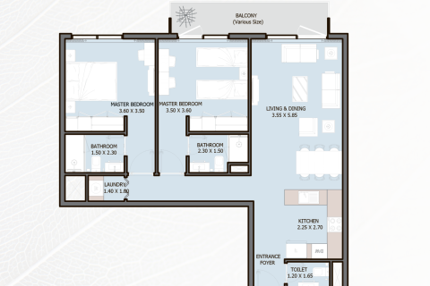 Apartamento tipo estudio Estudio en Dubai Investment Park, UAE No. 170450 12