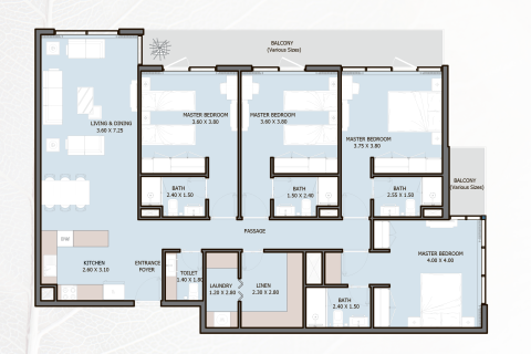 Apartamento tipo estudio Estudio en Dubai Investment Park, UAE No. 170450 14