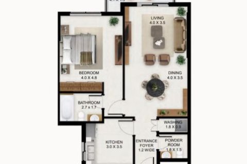 41m² Apartment in Al Wasl, UAE No. 170448 12