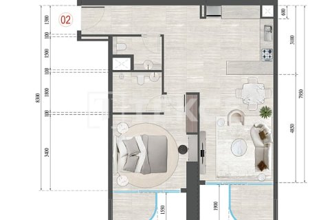 Apartamento tipo estudio Estudio en Jumeirah Village Triangle, UAE No. 172327 12