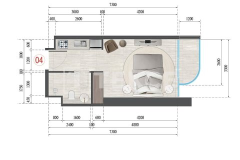 Apartamento tipo estudio Estudio en Jumeirah Village Triangle, UAE No. 172327 11