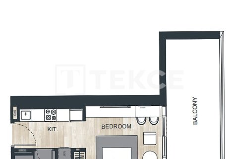 Квартира студия в Дубай, ОАЭ №172333 11