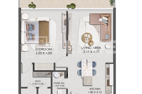 Apartamento tipo estudio Estudio en Jumeirah Village Circle, UAE No. 172331 17