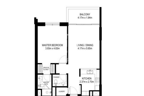 Apartment de 1 dormitorio en Dubai, UAE No. 85048 14