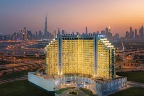 Квартира студия в AZIZI FARHAD, Dubai Healthcare City, ОАЭ №97179 1