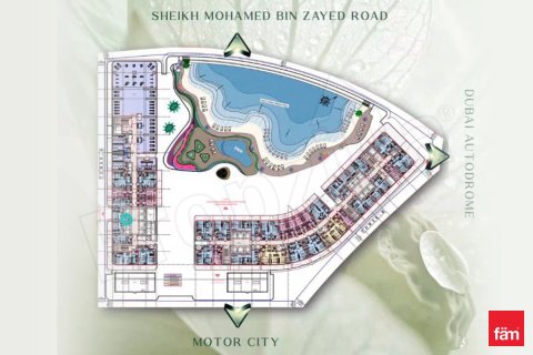 Office de 79.2m² à Motor City, UAE No. 144500 11