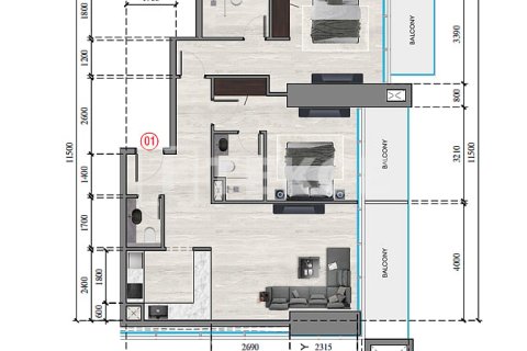 Studio Apartment in Jumeirah Village Circle, UAE No. 172311 14