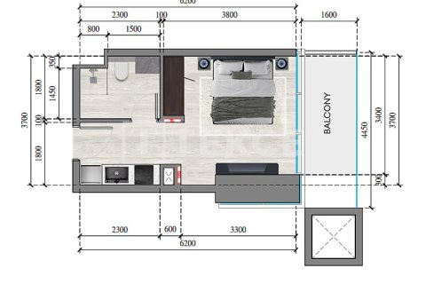 Studio Apartment in Jumeirah Village Circle, UAE No. 172311 12