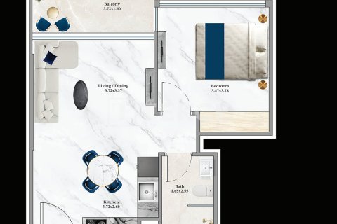 Studio Apartment in Dubai Sports City, UAE No. 172309 24