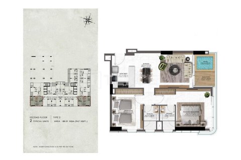 Studio Apartment in Majan, UAE No. 172308 17