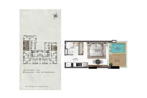 Studio Apartment in Majan, UAE No. 172308 18