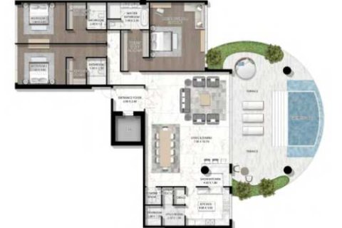 Apartment de 3 dormitorios en CAVALLI COUTURE  No. 109111 4