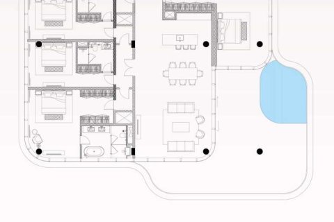 Квартира с 4 спальнями  №109115 5