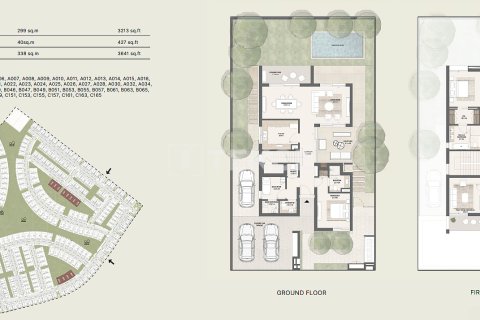 2 غرف نوم تاون هاوس في Masdar City, الإمارات العربية المتحدة رقم 165881 10