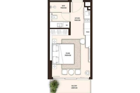 Studio Apartment in Dubai Sports City, UAE No. 170435 13