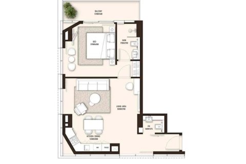 Studio Apartment in Dubai Sports City, UAE No. 170435 14