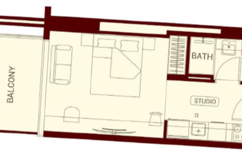 Apartamento tipo estudio Estudio en Jumeirah Village Circle, UAE No. 170438 20