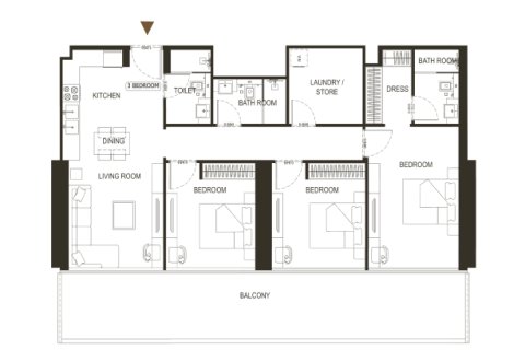 Studio Apartment in Dubai Sports City, UAE No. 170434 20