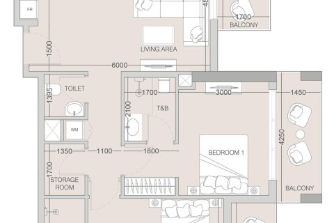 Studio Apartment in Jumeirah Village Circle, UAE No. 170437 30