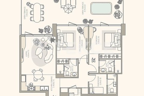 Appartement de 1 chambre à Dubai, UAE No. 149971 18