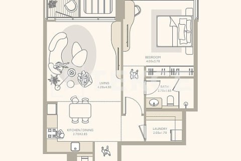 Appartement de 1 chambre à Dubai, UAE No. 149971 14