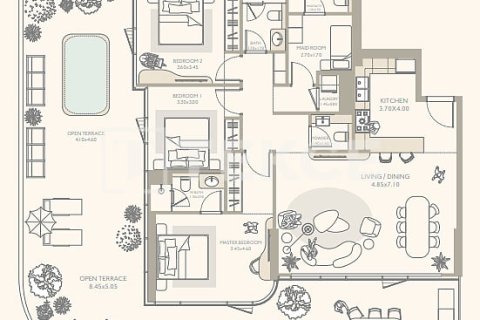 Appartement de 1 chambre à Dubai, UAE No. 149971 19