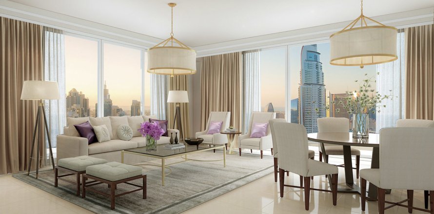 Appartement de 1 chambre à BOULEVARD POINT Downtown Dubai (Downtown Burj Dubai), UAE No. 95068