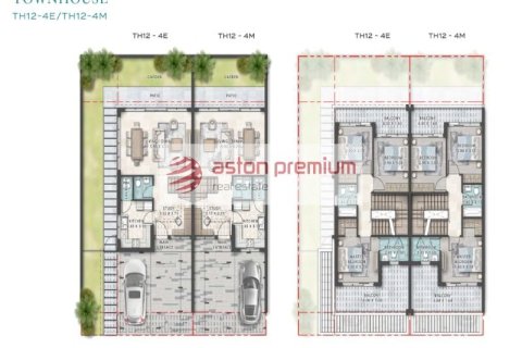 4 bedrooms Townhouse in DAMAC Hills (Akoya by DAMAC), UAE No. 143187 12