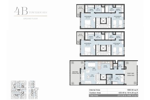 1 غرف نوم شقة في ROYAL PARK Masdar City, الإمارات العربية المتحدة رقم 173163 15