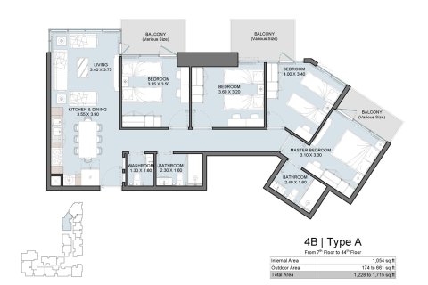 1 bedroom Apartment in Al Reem Island, UAE No. 173162 13