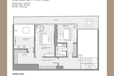 Apartment de 1 dormitorio en MAR CASA Maritime City, UAE No. 173165 9
