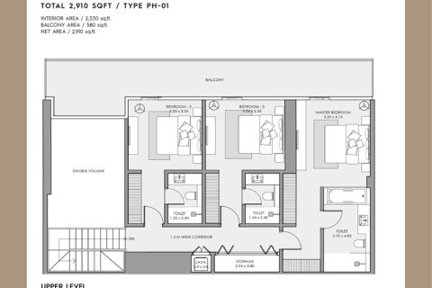 Apartment de 1 dormitorio en MAR CASA Maritime City, UAE No. 173165 10