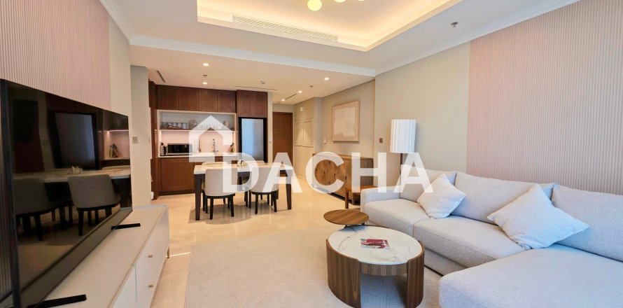 Квартира с 1 спальней в EMAAR Beachfront, ОАЭ №161274