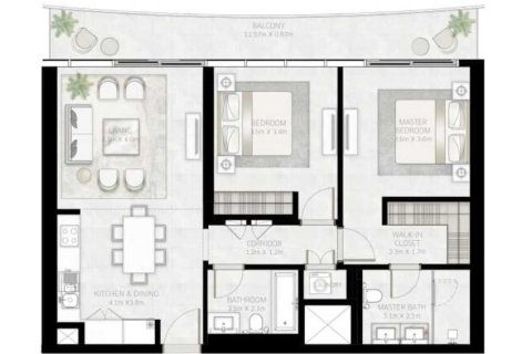 Appartement de 2 chambres à BEACH VISTA  No. 109045 4