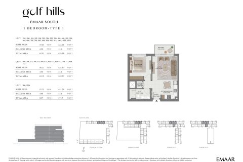 1 bedroom Apartment in EMAAR South, UAE No. 170388 12