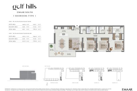 1 bedroom Apartment in EMAAR South, UAE No. 170388 15