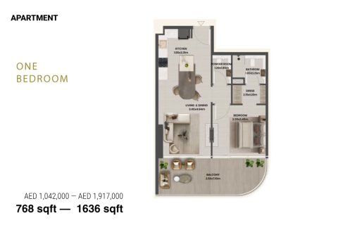 Apartamento tipo estudio Estudio en Majan, UAE No. 170385 18