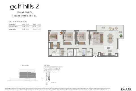 1 bedroom Apartment in EMAAR South, UAE No. 170387 14
