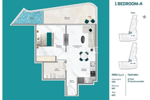 Apartment de 4 dormitorios  No. 120191 27