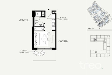 Appartement de Studio à Dubai South (Dubai World Central), UAE No. 173783 11