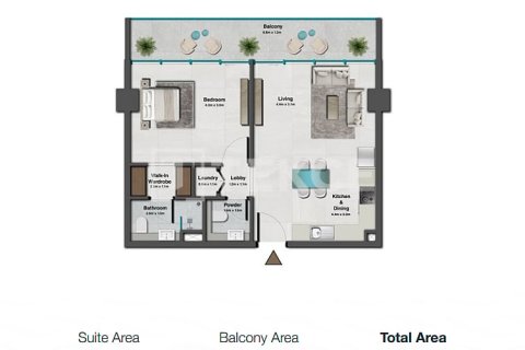 1 bedroom Apartment in Jumeirah Village Circle, UAE No. 142243 19