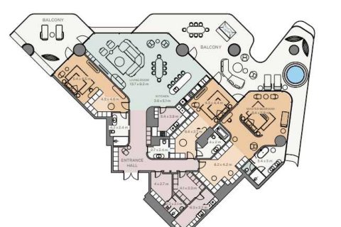 3 غرف نوم شقة في Eywa  رقم 108822 8