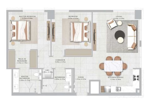 2 غرف نوم شقة  رقم 108825 5